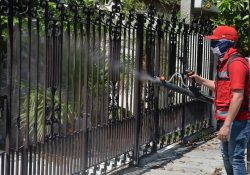 Reactiva Coves programa de sanitización de espacios públicos y viviendas