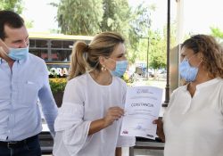 En la gira de trabajo número 500, Gobernadora Pavlovich entrega apoyos