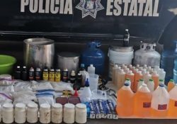 Localizan PESP y SEDENA dos laboratorios clandestinos al norte de Hermosillo