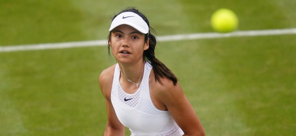 Una joven se llevó los aplausos en Wimbledon