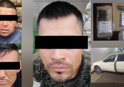 ATRAPAN PESP Y SEDENA A 3 HOMBRES ARMADOS EN MAGDALENA