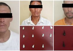 Detiene PESP a tres hombres en posesión de drogas en SLRC