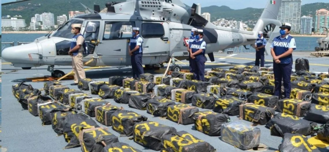 Incauta SEMAR 728 kilogramos de cocaína en costa del Pacífico