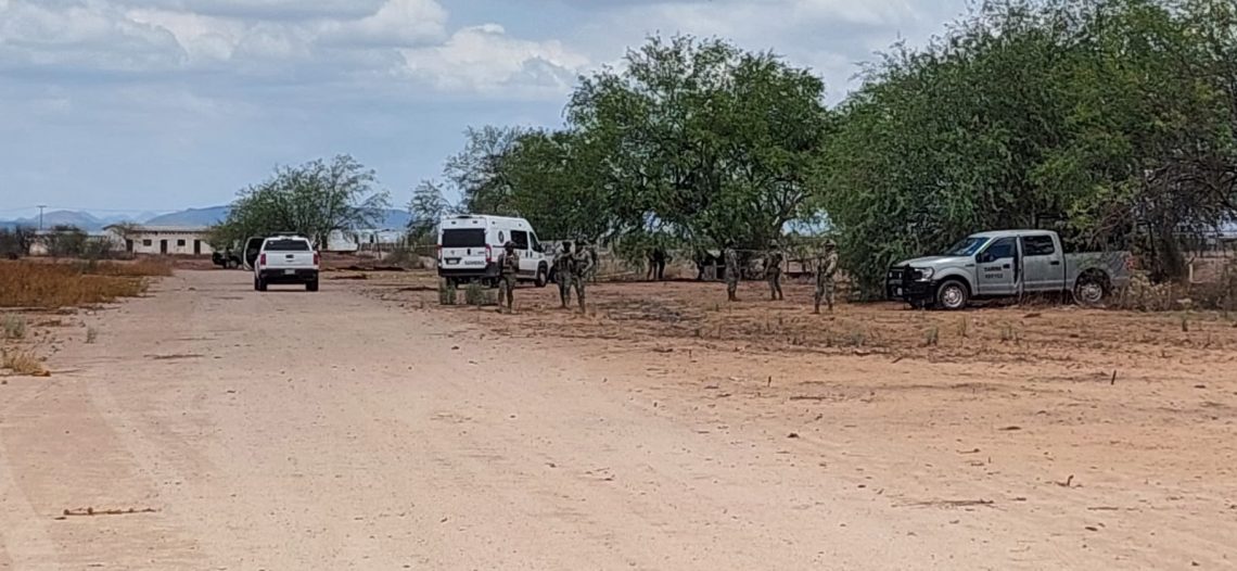 Encuentran cuerpo  semi enterrado en valle de Guaymas