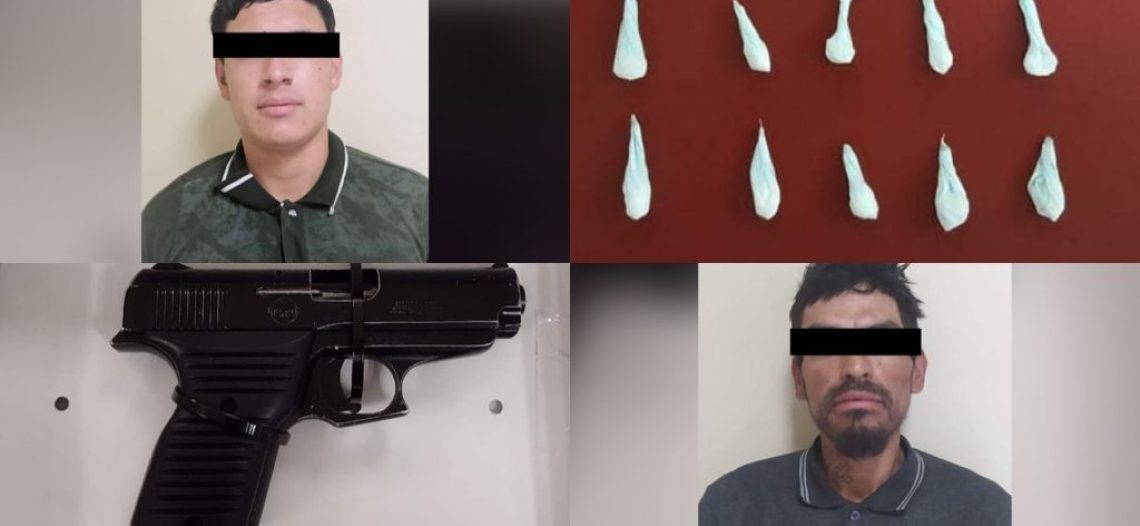 Captura PESP a hombre armado en San Luis Río Colorado• Además incautan narcótico a dos personas en atención a denuncias ciudadanas