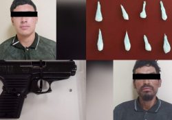 Captura PESP a hombre armado en San Luis Río Colorado• Además incautan narcótico a dos personas en atención a denuncias ciudadanas