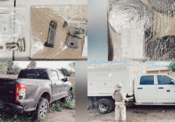Localiza PESP, SEDENA y GN armamento en 3 vehículos robados en operativo Magdalena