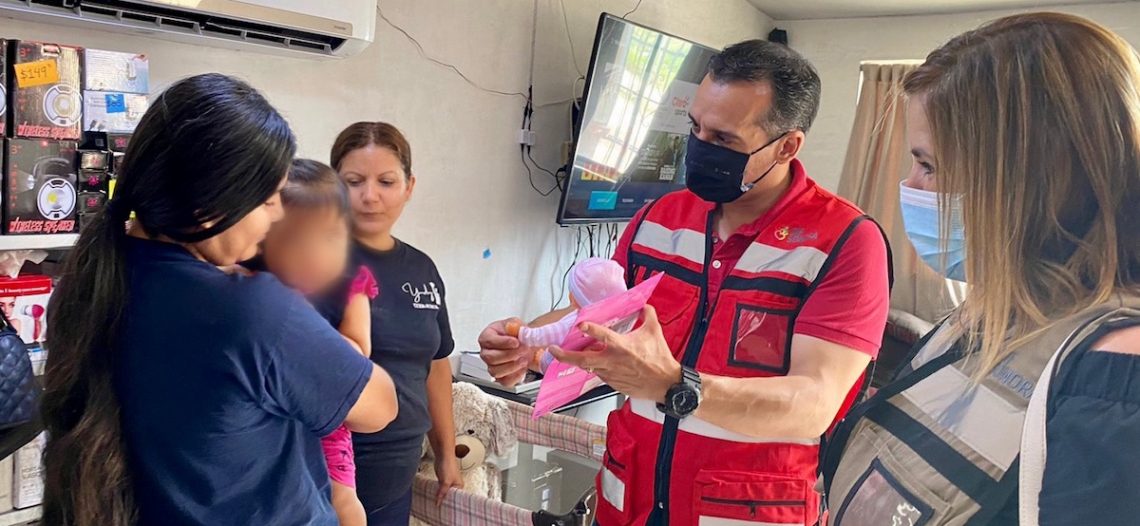Niña de 11 meses será cuidada por una familia solidaria