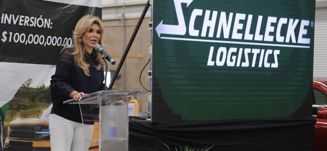 Inaugura gobernadora Pavlovich ampliación de la nave industrial de Schnellecke Logistics