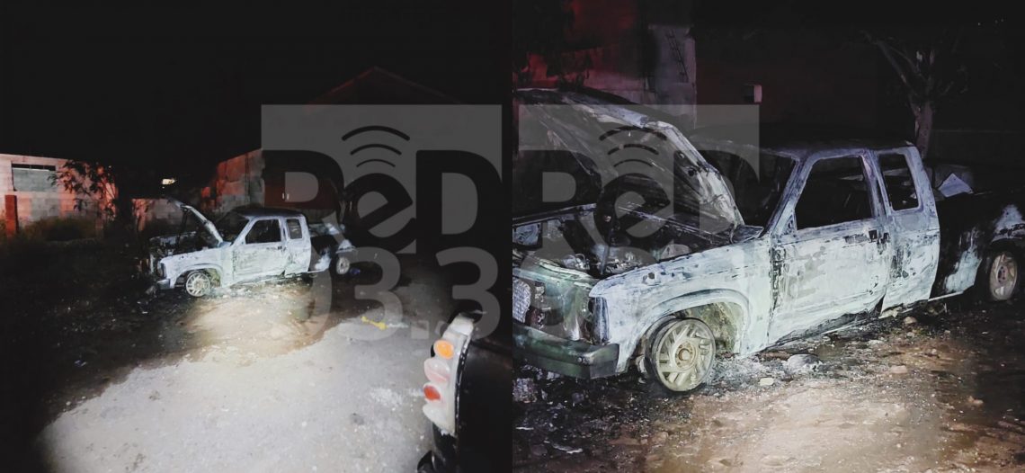 Incendió de vehículo en Colinas de Miramar