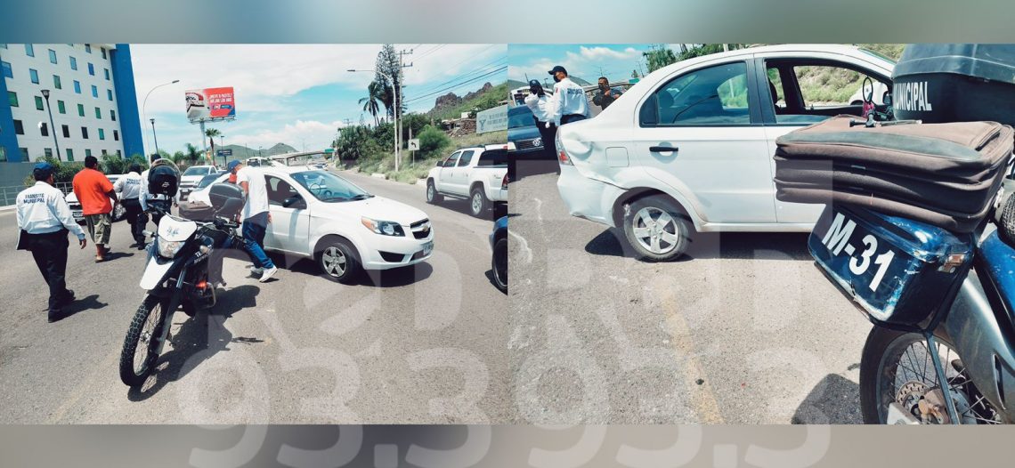 Conductor que salió de hotel ocasionó accidente y se dio a la fuga