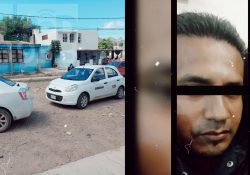 Exigen justicia taxistas compañeros de Abril victima de feminicidio.