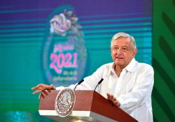 Reconoce López Obrador avance en seguridad en BCS