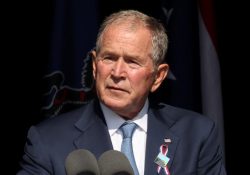 George W. Bush lamenta desunión de EU al conmemorar el 11-S