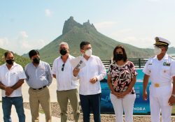 Todo listo para hundimiento de buque ExSantos en el Mar de Cortés