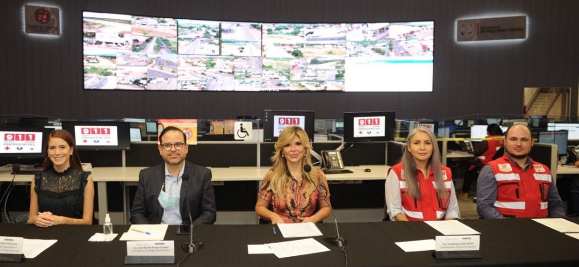 Destaca gobernadora reconocimiento de UNICEF al modelo de atención del 9-1-1 de Sonora