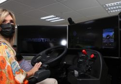 Inaugura Gobernadora 4 aulas móviles y un aula de simulador de autotransporte en ICATSON