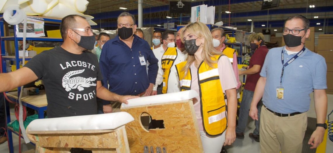 Supervisa gobernadora nuevas inversiones de empresas en SLRC y Peñasco
