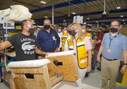 Supervisa gobernadora nuevas inversiones de empresas en SLRC y Peñasco