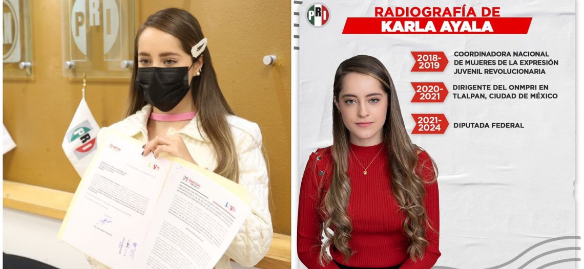 Tiene 22 años de edad, la diputada federal más joven; ella presentó la primera iniciativa en el primer día de trabajos de la LXV Legislatura