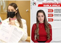 Tiene 22 años de edad, la diputada federal más joven; ella presentó la primera iniciativa en el primer día de trabajos de la LXV Legislatura