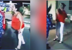 Mujer insulta y abofetea a una militar en retén de Querobabi.