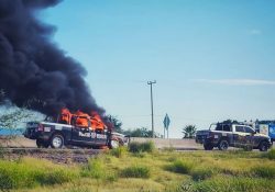 4 delincuentes muertos y dos policías estatales heridos, saldo de enfrentamiento en Pitiquito, Sonora hasta el momento