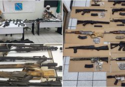 Aseguran arsenal en San Luis Río Colorado