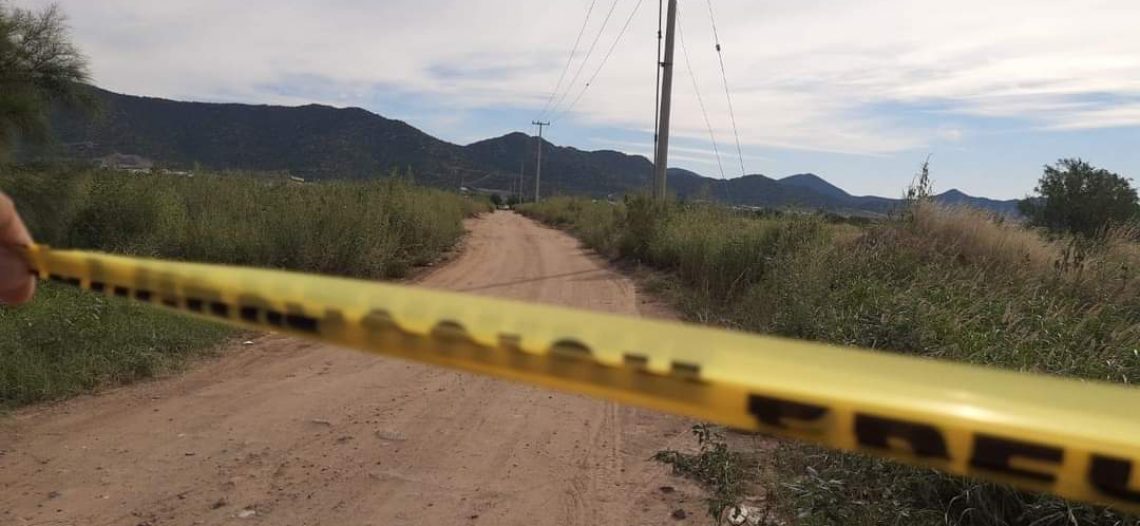 Localizan en un predio al norte de Hermosillo a un recién nacido sin vida, forenses de la FGJE determinará la causa del deceso