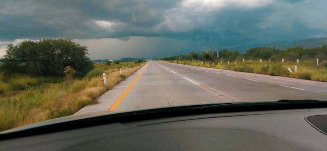 Nubes, lluvia y ambientes frescos en el campo guaymense