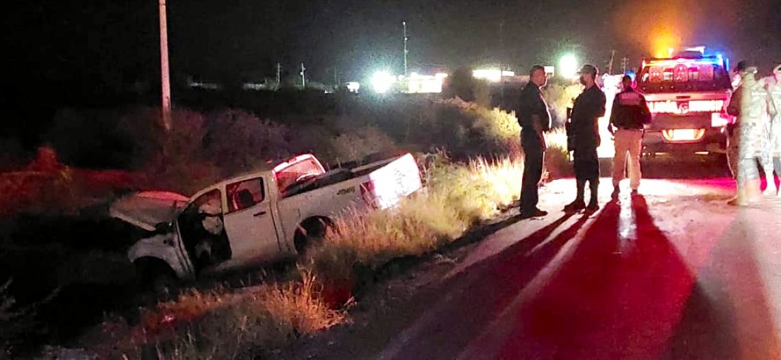 Pierde la vida mujer en choque vehicular, carretera estatal 85
