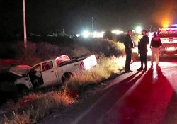 Pierde la vida mujer en choque vehicular, carretera estatal 85