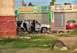 Se enfrentan grupo armado y militares en calles de Matamoros