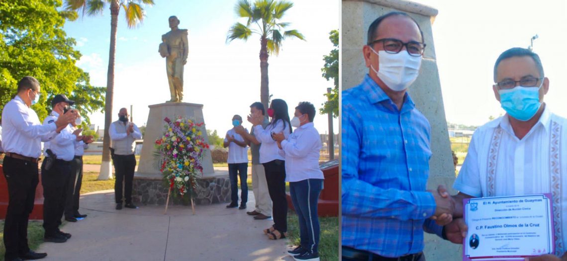 Conmemora Ayuntamiento de Guaymas natalicio del General José María Yáñez Carrillo