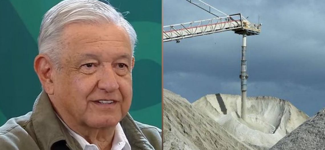 Anuncia AMLO la nacionalización del litio; también el fortalecimiento de la CFE