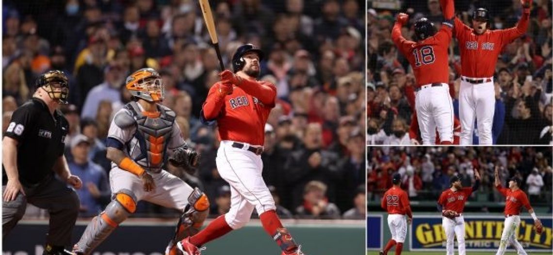 ¡QUE ABUSO!  Boston demuestra poderio a los abridores de Houston, ahora tocó turno a mexicano Urquidy