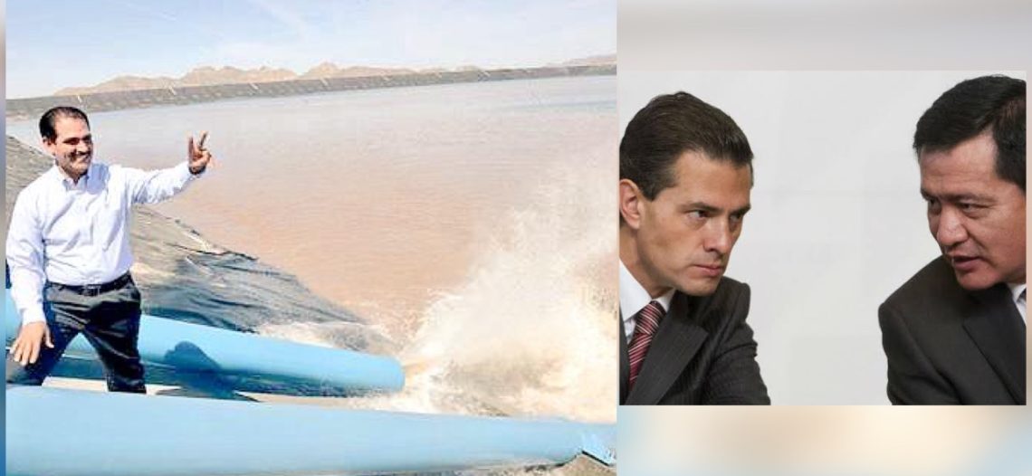 No cerró el acueducto y por eso fue a la cárcel, dice Padrés; el cierre lo prometió Peña Nieto a los agrotitanes de Cajeme; la amenaza cumplida la hizo Osorio Chong