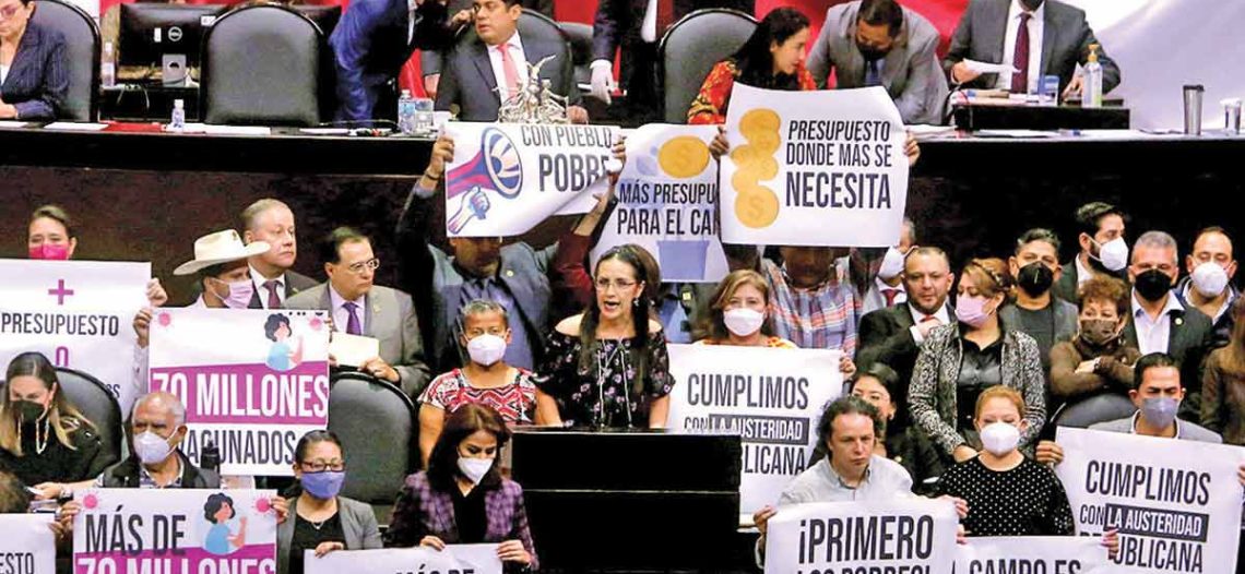 Avalan en lo general el Presupuesto 2022; la Cámara de Diputados discutirá mil 994 reservas