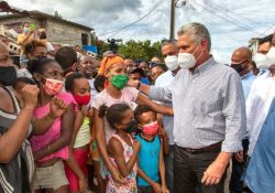 «Cuba va a vivir en paz», promete presidente Díaz-Canel