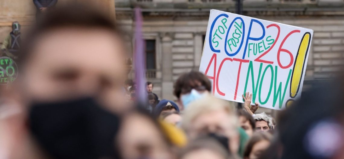 “La COP26 es un fracaso”; jóvenes demeritan acuerdos