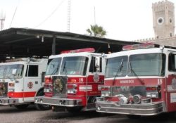 Bomberos Guaymas presenta informe de actividades en octubre