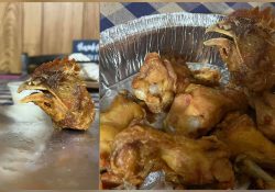 Mujer de Pensilvania encuentra cabeza de pollo en su orden de alitas