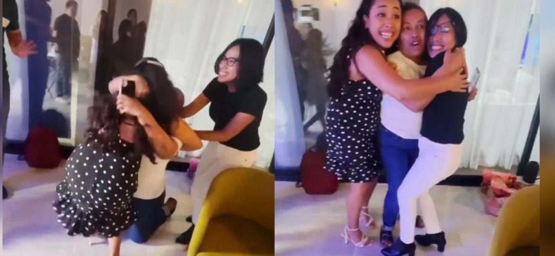 «Que Suerte» Influencer realiza sorteo de una camioneta donde resulta ganadora su Mamá