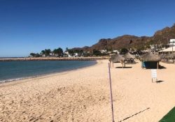 Aplauden el retiro de palapas y carpas de la Playa de Miramar