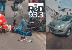 Motociclista lesionado en choque por corte de preferencia