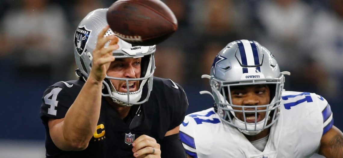 Raiders rompe mala racha; Vaqueros hilan derrota