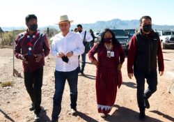 Supervisa Gobernador Durazo avances en obras para abastecer de agua a Punta Chueca