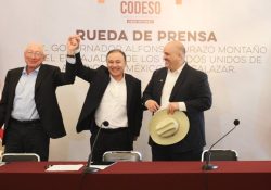 Seguridad, atracción de inversión y turismo, temas prioritarios entre Sonora y EU: Gobernador Durazo