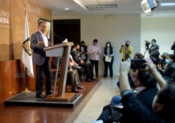 Gobernador Alfonso Durazo llama a mantener la paz en las fiestas decembrinas