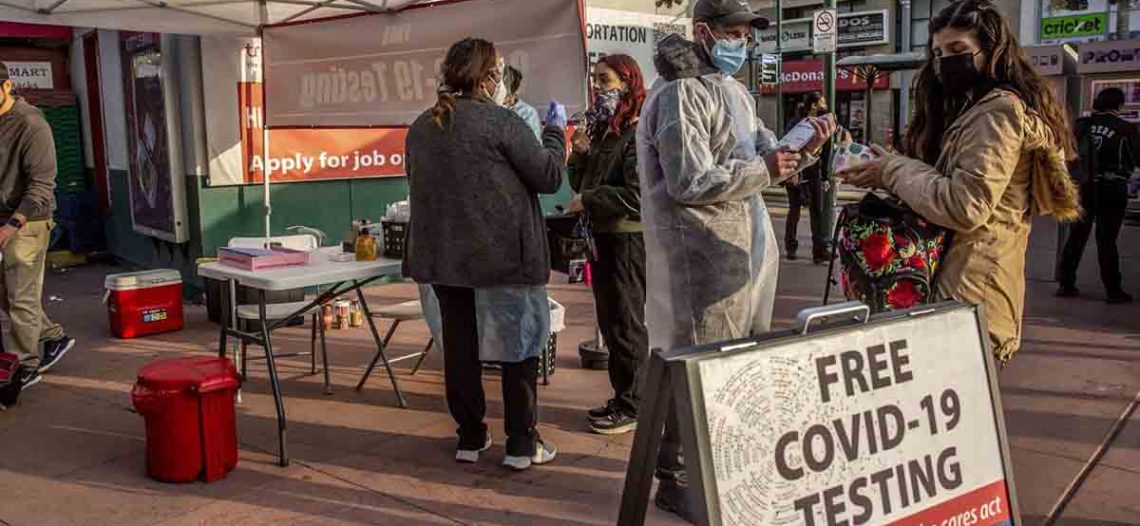 Contagios covid aumentaron 50% en América durante la última semana